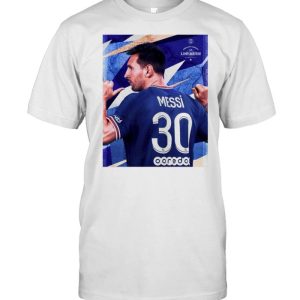 Lionel Messi #30 ici c’est Paris shirt