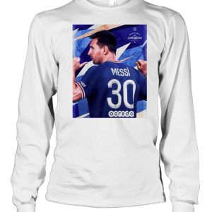 Lionel Messi 30 ici c'est Paris shirt 3