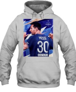 Lionel Messi 30 ici c'est Paris shirt 5