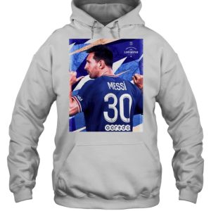 Lionel Messi 30 ici c'est Paris shirt 5