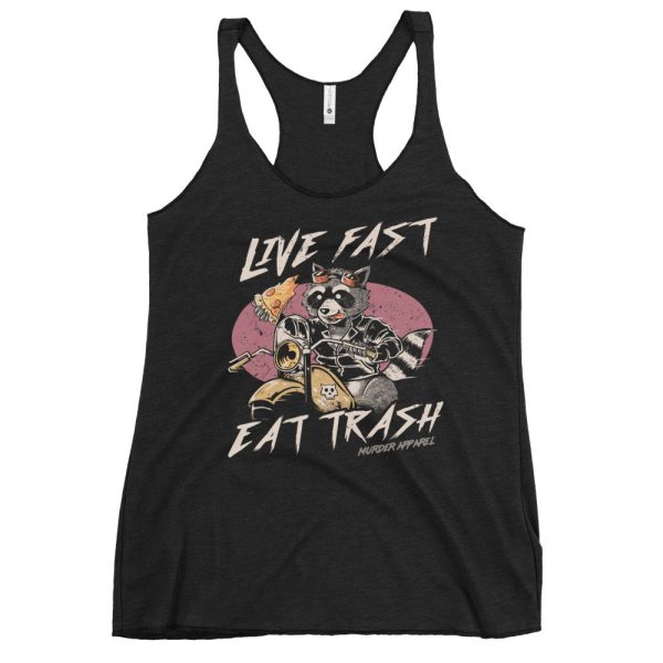 Live Fast Eat Trash Tank