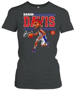 Los Angeles Baron Davis cartoon signature shirt 2