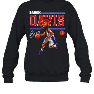 Los Angeles Baron Davis cartoon signature shirt 4