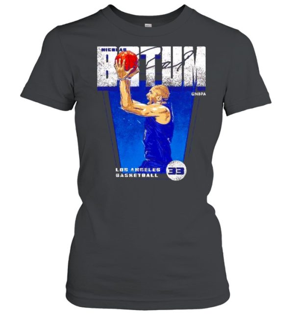 Los Angeles Clippers Nicolas Batum premiere signature shirt