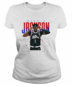 Los Angeles Clippers Reggie Jackson signature shirt 2
