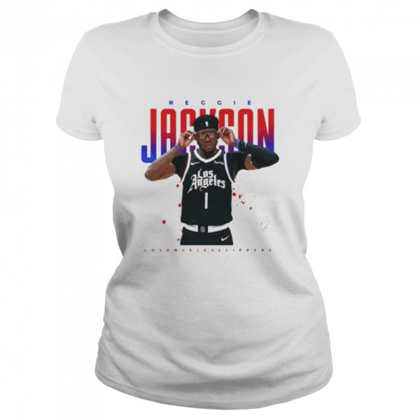 Los Angeles Clippers Reggie Jackson signature shirt