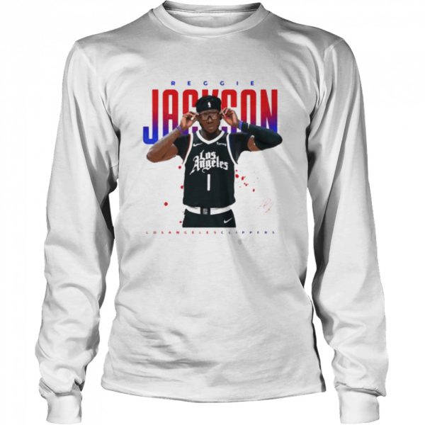 Los Angeles Clippers Reggie Jackson signature shirt