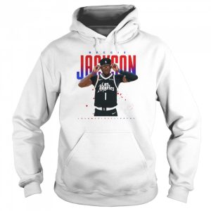 Los Angeles Clippers Reggie Jackson signature shirt 5