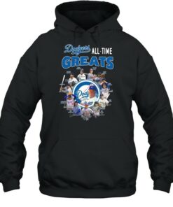 Los Angeles Dodgers all time greats signatures shirt 5