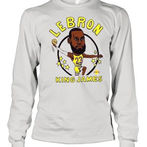 Los Angeles Lakers Lebron King James shirt 3