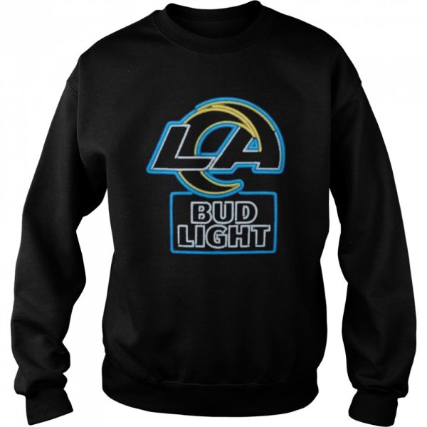 Los Angeles Rams NFL Bud Light shirt