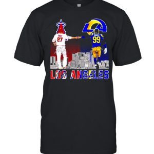 Los Angeles city champions Trout and Donald shirt