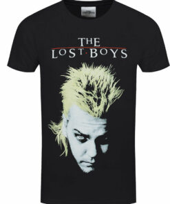 Lost Boys David And Logo Mens Black T Shirt 1