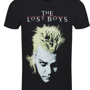 Lost Boys David And Logo Mens Black T Shirt 1