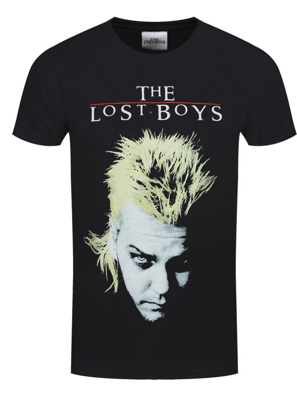 Lost Boys David And Logo Men’s Black T-Shirt