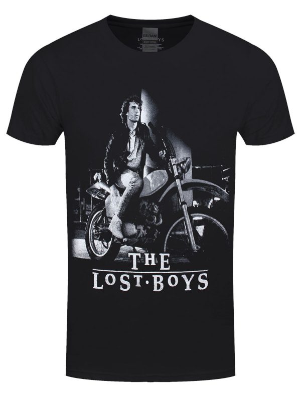 Lost Boys Michael On Bike Men’s Black T-Shirt