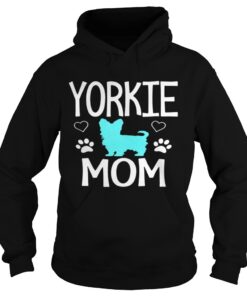 Love Yorkie Mom Yorkshire Terrier shirt 1