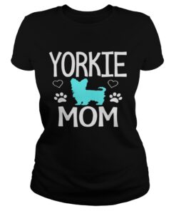 Love Yorkie Mom Yorkshire Terrier shirt 1 Love Yorkie Mom Yorkshire Terrier shirt 2