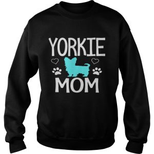 Love Yorkie Mom Yorkshire Terrier shirt 3