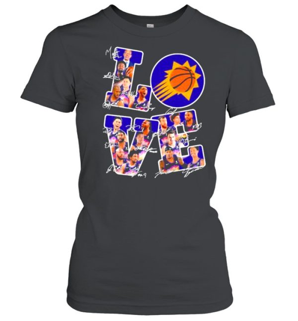 Love phoenix suns the valley signatures shirt