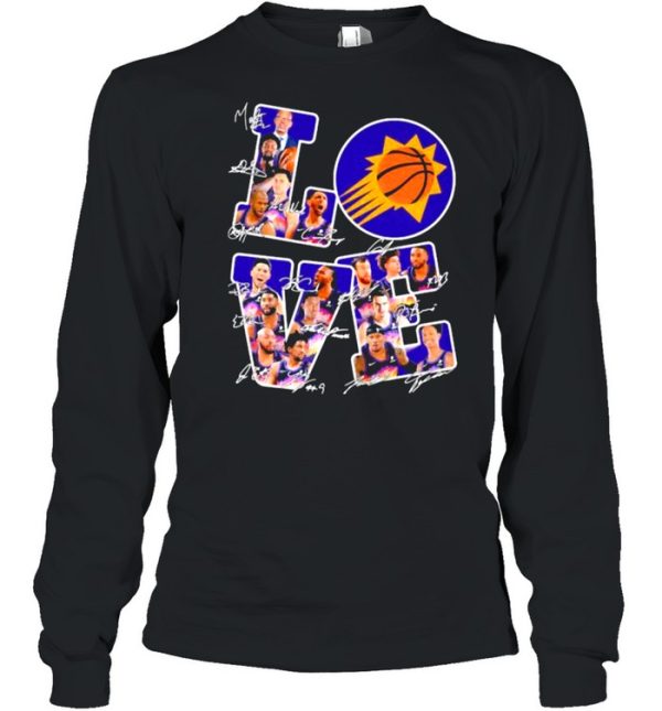 Love phoenix suns the valley signatures shirt