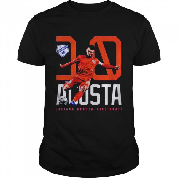 Luciano Acosta FC Cincinnati Bold Number shirt