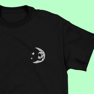 Lunar Skull T Shirt 1