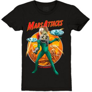 MARS ATTACKS CITY DESTROYED T-SHIRT