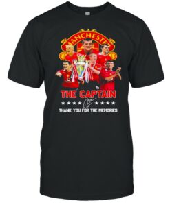 Manchester The Captain Signature Thank You For The Memories Shirt 1