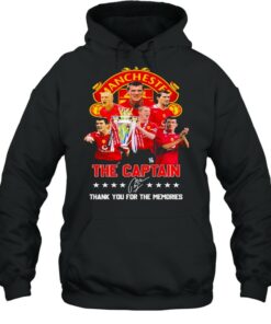 Manchester The Captain Signature Thank You For The Memories Shirt 5