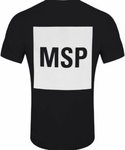 Manic Street Preachers Block Logo Men's Black T-Shirt 1 Manic Street Preachers Block Logo Mens Black T Shirt 2