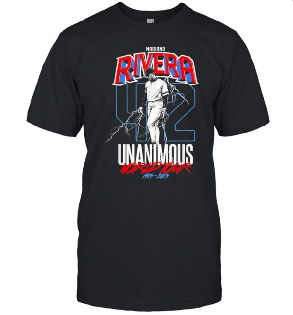 MarianoRiveraUnanimousWorldTour shirt