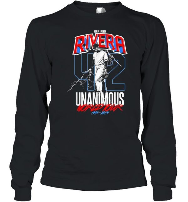 MarianoRiveraUnanimousWorldTour shirt