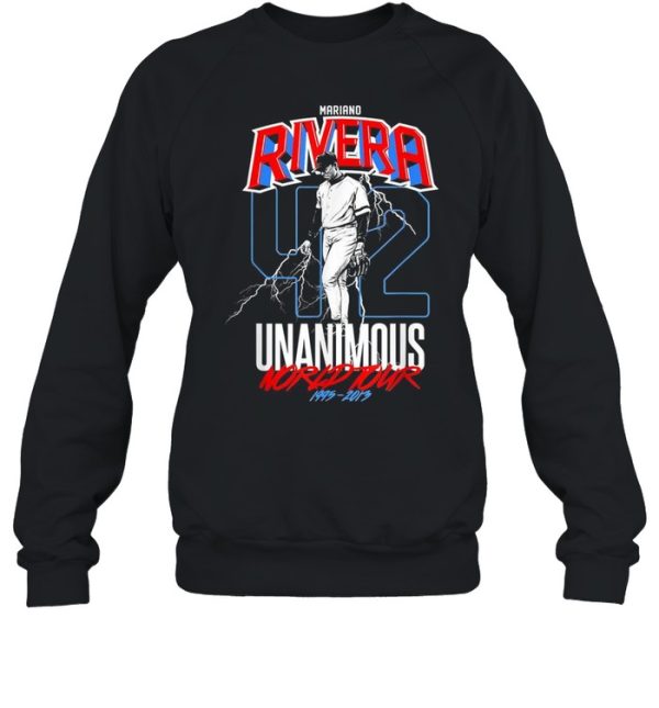 MarianoRiveraUnanimousWorldTour shirt