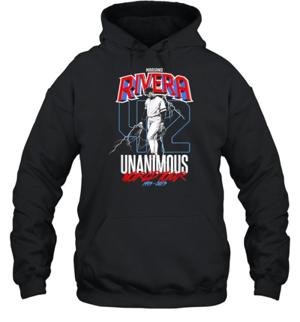 MarianoRiveraUnanimousWorldTour shirt