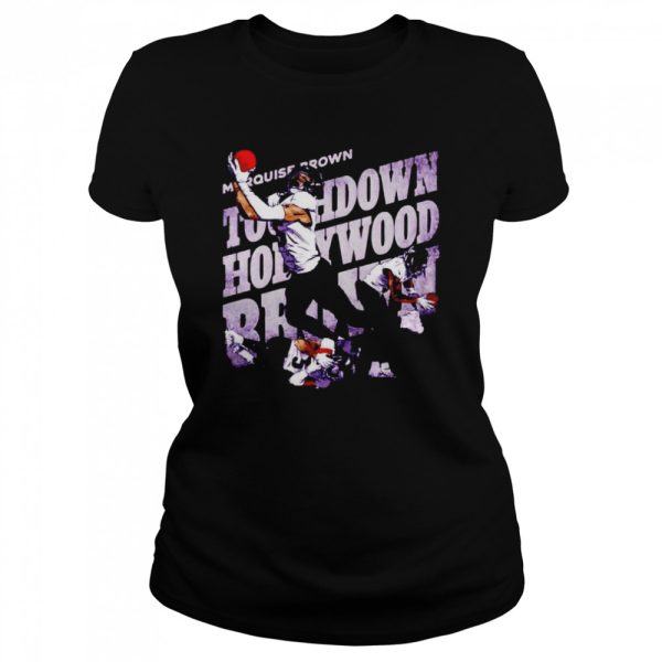 Marquise Brown Hollywood Touchdown shirt