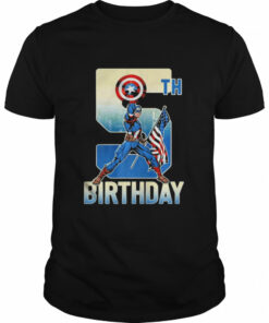 Marvel Captain America 5Th Birthday Premium Shirt 1