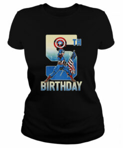 Marvel Captain America 5Th Birthday Premium Shirt 2