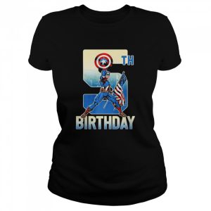 Marvel Captain America 5Th Birthday Premium Shirt 2