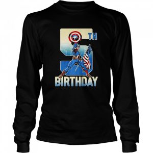 Marvel Captain America 5Th Birthday Premium Shirt 3