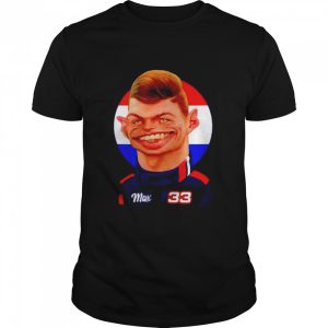 Max Verstappen 33 Caricature funny shirt