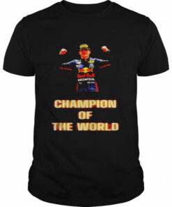Max Verstappen champion of the world shirt 1