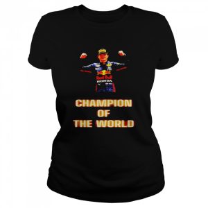 Max Verstappen champion of the world shirt