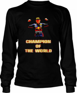 Max Verstappen champion of the world shirt 3