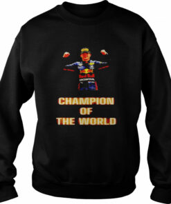Max Verstappen champion of the world shirt 4