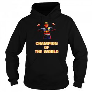 Max Verstappen champion of the world shirt 5