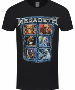 Megadeth Vic Head Grip Mens Black T Shirt 1
