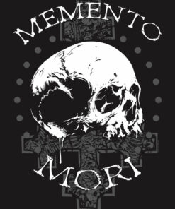 Memento Mori Men's Premium Black T-Shirt 2 Memento Mori Mens Premium Black T Shirt 3