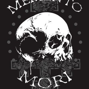 Memento Mori Mens Premium Black T Shirt 3