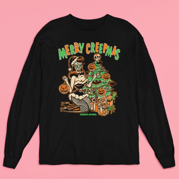 Merry Creepmas Long Sleeve Shirt